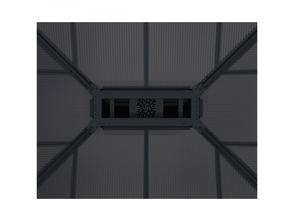 Luxusní zahradní hliníkový altán Palram - Canopia Dallas 14x16