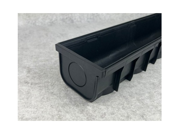 Covernit Plastový odtokový žlab A15 s pozinkovanou mříží (set 3 ks)