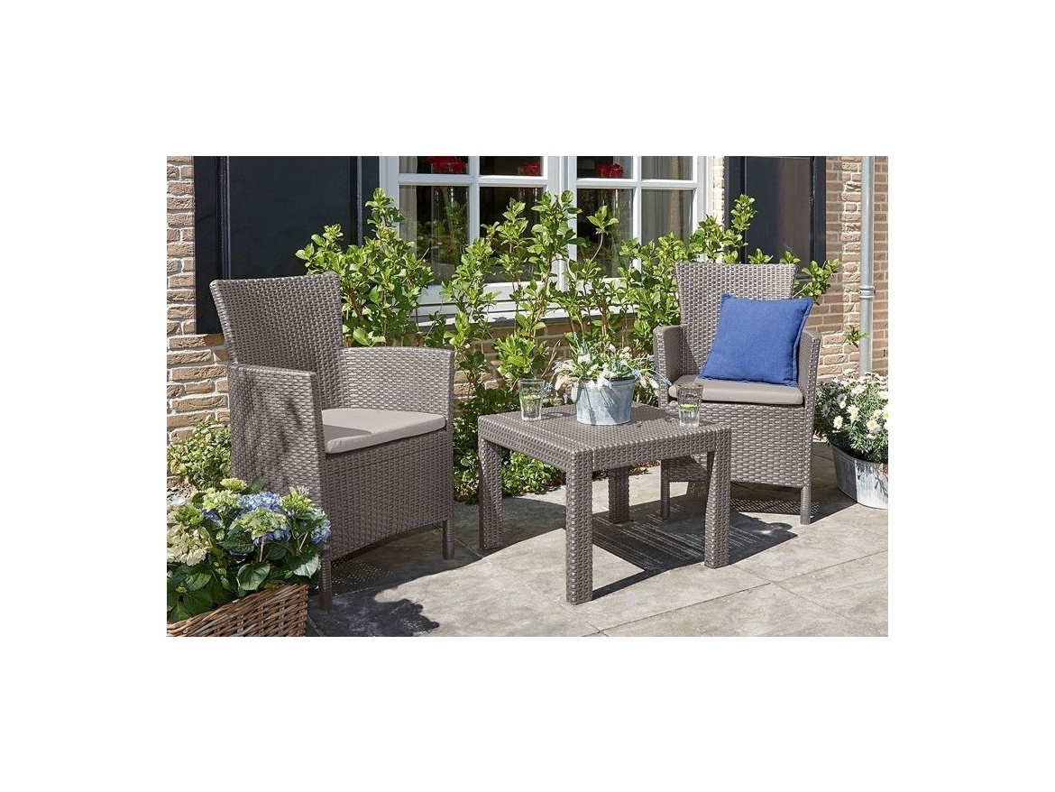 Keter Balkónový set Allibert Rosario - cappuccino