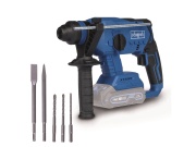 20 V IXES aku vrtací/sekací kladivo (bez baterie a nabíječky) Scheppach BC-RHD230-X