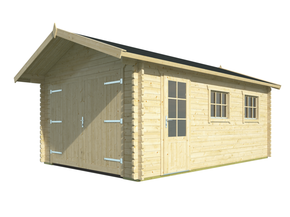 Tuindeco Geir Garage | 44mm | impregnated green