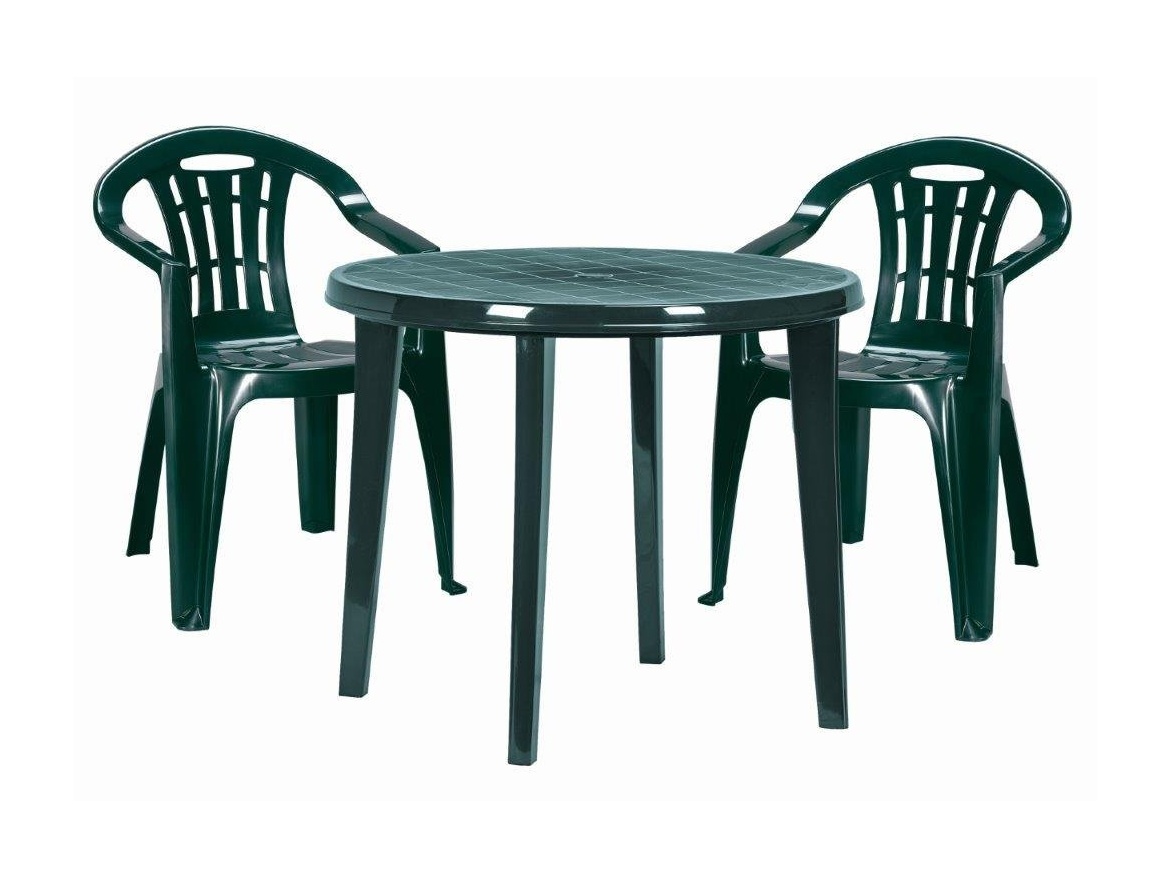 Keter Zahradní stůl  Lisa plastový tmavě zelený