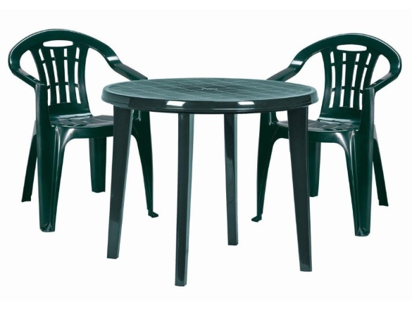 Keter Zahradní stůl  Lisa plastový tmavě zelený