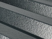 Trapézový polykarbonát černý