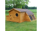 Kurník Scobax Dřevěný kurník OSLO, 1630x1550x860 mm