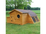 Kurník Scobax Dřevěný kurník OSLO, 1630x1550x860 mm