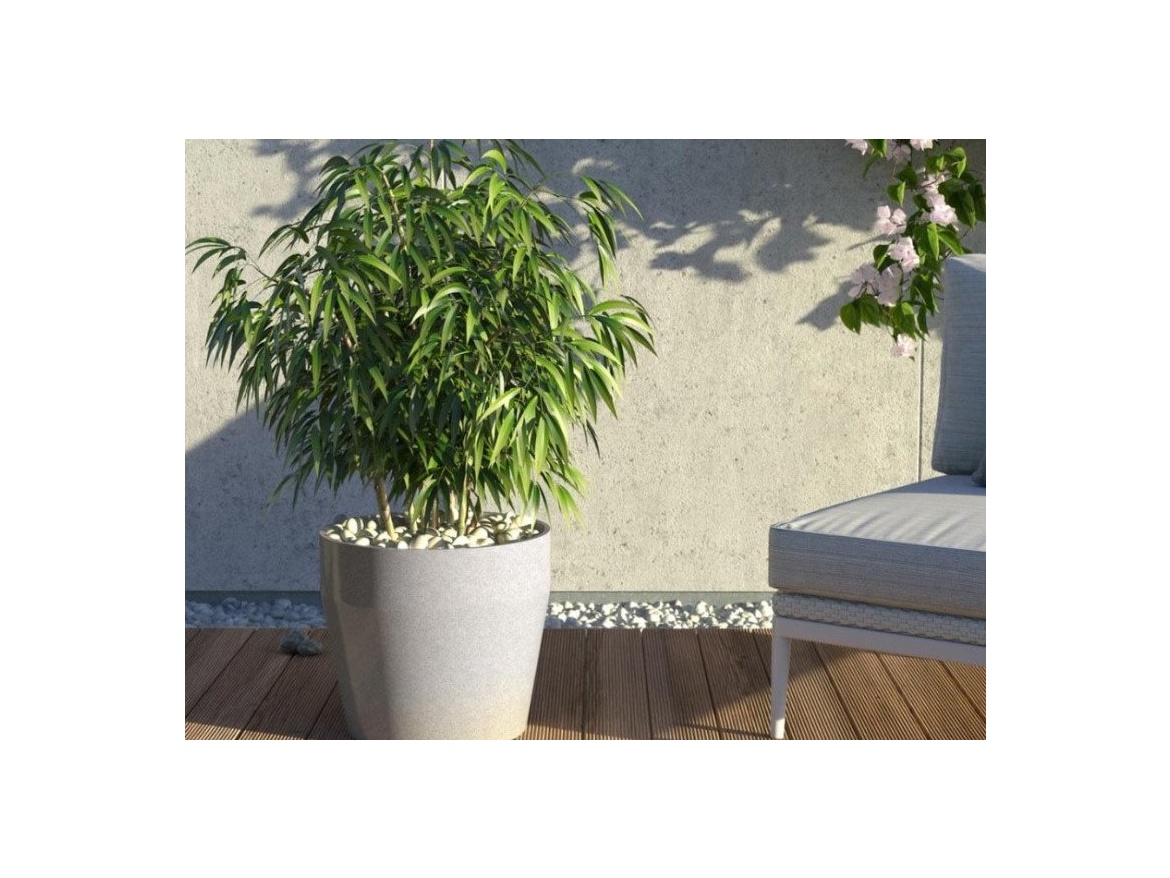 Granitové květináče Granisil granitový květináč MONTI 35 cm