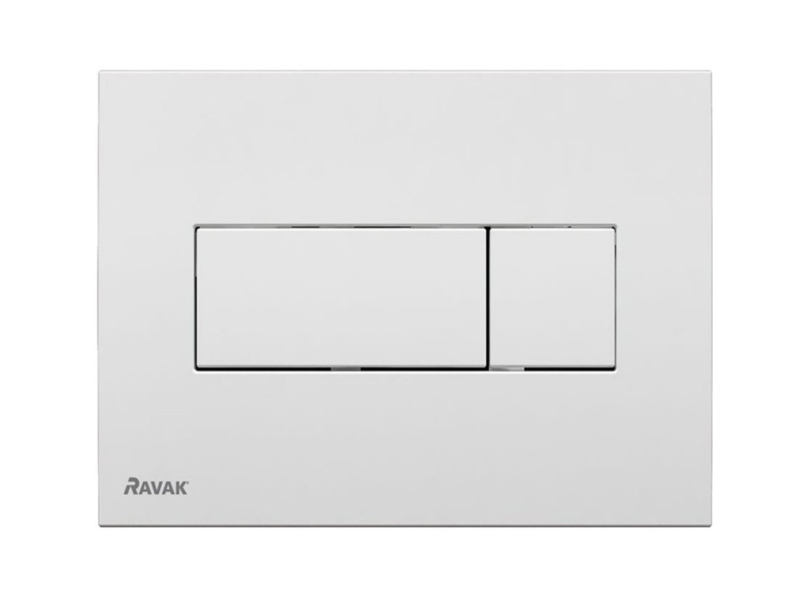 Ravak WC tlačítko Uni, bílá