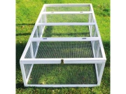 Scobax Dřevěný výběh pro králíky - bílý