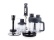 G21 Set  mixér VitalStick Pro 1000 W s Food Processorem, Black