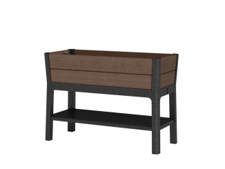 Medencefelszerelés –  Keter Darwin garden bed - vyvýšený záhon - hnědý