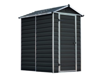 Zahradní domky Palram –  Domček Skylight 4x6 sivý antracit