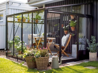 Skleníky ke zdi –  Euro-Serre Muurserre 5,3 m x 3,1 m