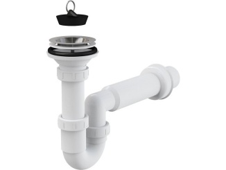 Sifóny a príslušenstvo –  Alcadrain Vaničkový sifon A464 50, odpad 50 mm,  A464-DN50