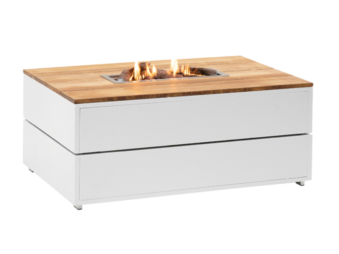 Stůl s plynovým ohništěm COSI Cosipure 120 Wood