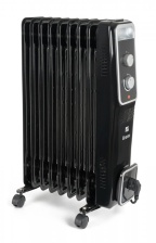 G21 Olejový radiátor  Bromo černý, 9 žeber, 2000 W