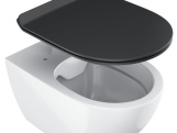 Ravak WC sedadlo Vita slim, čierna