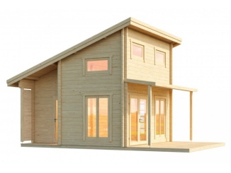 Vonkajšie fínske sauny –  Tuindeco Kokkola 70