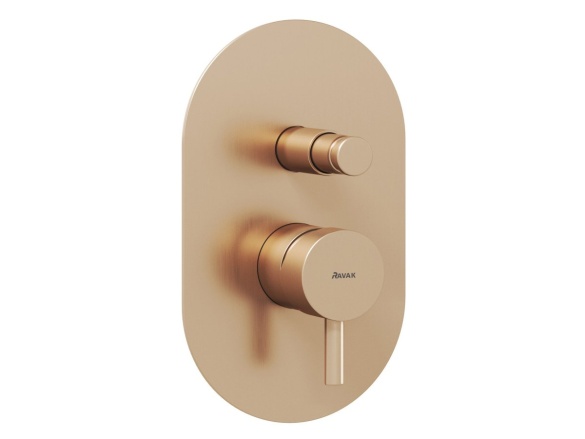 Ravak ES 061.60RGB.O2 Podomietková batéria 2-cestná, Rose Gold Brushed