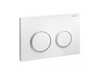 Geberit –  Geberit Deska ovládací GEBERIT OMEGA 20 bílá/chrom lesk, 115.085.KJ.1