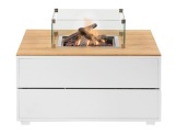 Stôl s plynovým ohniskom COSI Cosipure 100 Wood