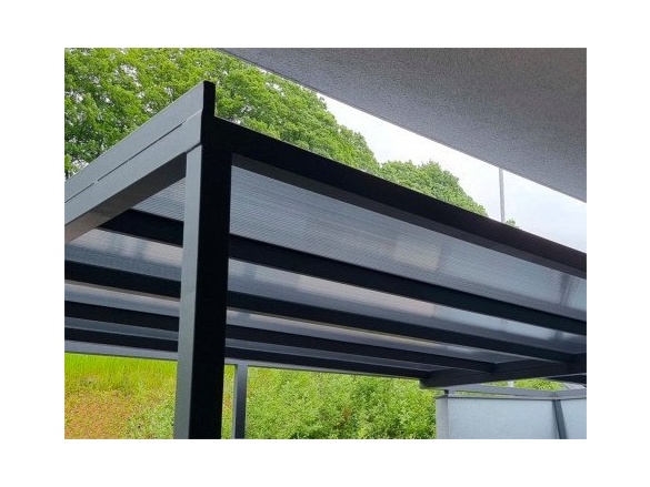 Polykarbonátová komůrková deska Arla Plast Polykarbonátová komůrková deska 16 MM ANTRACIT, 5X struktura