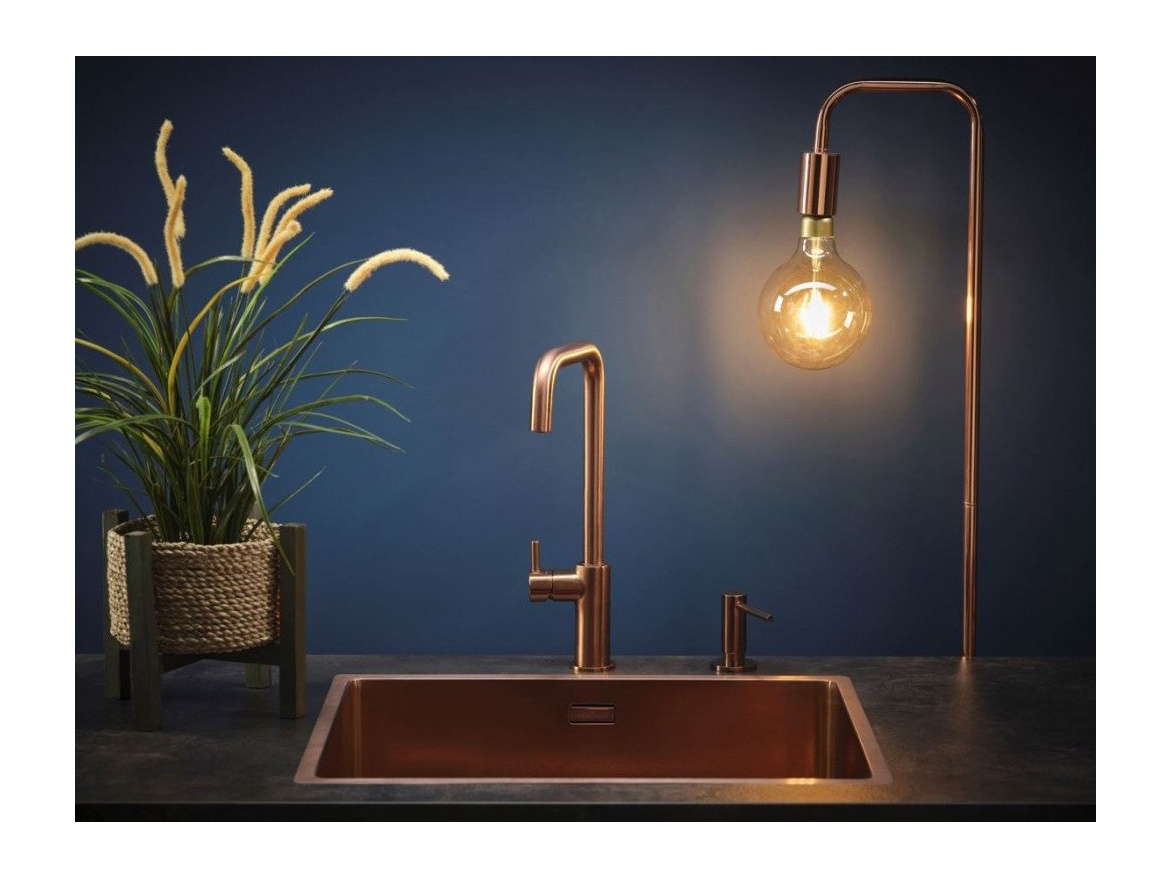 Kuchyňské dřezy Reginox SET Miami 500 Copper + baterie Crystal + příslušenství