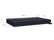 Vchodová strieška Gutta Guttavordach BS PLUS LED strip