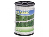 Scobax Lanko CLASSIC pro el. ohradník, 3 mm x 500 m, 6x Ni 0,20 mm, bílá