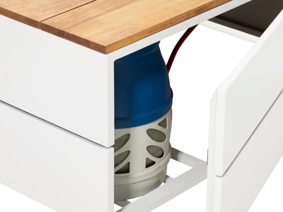 Stůl s plynovým ohništěm COSI Cosipure 100