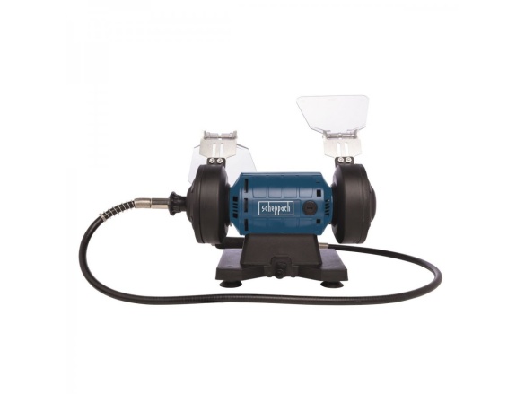 Kéttárcsás csiszoló/polírozó Flexidrive rendszerrel Scheppach HG 35