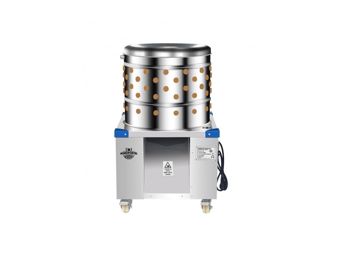 Scobax Bubnová škubačka na drůbež - velikost S - kuřata, kachny - do 7 kg.