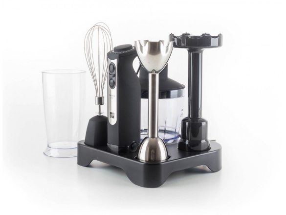 G21 Set  mixér VitalStick Pro 1000 W s Food Processorem, Black