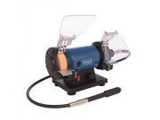 Dvoukotoučová bruska/leštička se systémem Flexidrive Scheppach HG 35