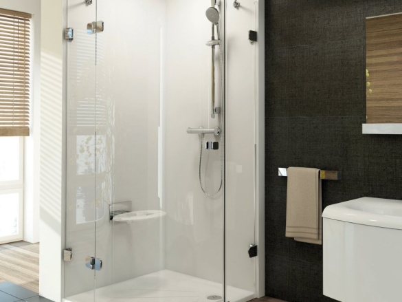 Ravak TE 033.00CR Termostatická sprchová nástenná batéria bez sprchového setu, chróm