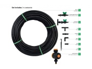Bradas Kapková závlaha Bradas WATER FLOW DRIP - 50 m s časovačem