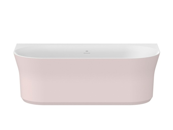 Ravak Vaňa Ypsilon Wall 178x86, voľne stojaca, čierna/biela, krytka odtoku čierna/biela/chróm