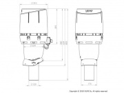 Vilpe Střešní ventilátor FLOW ECO 110P/500