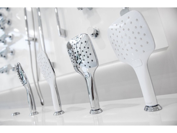 Ravak 958.10CR/WH Ruční sprcha, 3 funkce, chrom/bílá