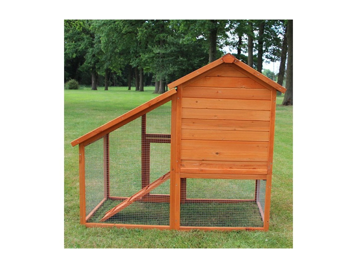 Scobax Dřevěná králíkárna nebo kurník ALBERTA, 1402x660x1200mm
