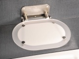 Ravak Sedátko Chrome, clear/nerez