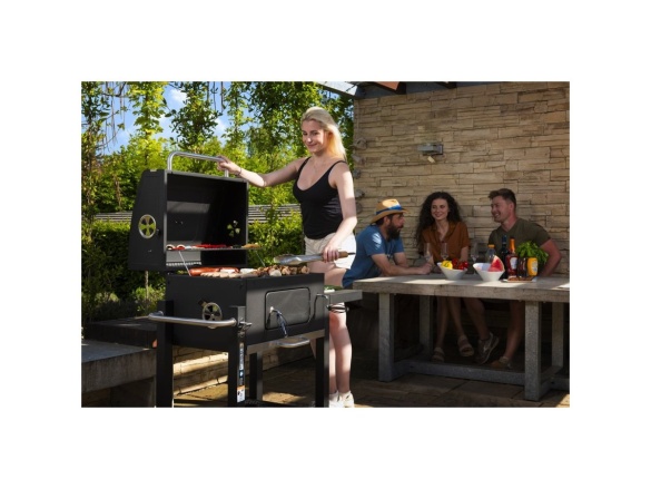 Gril na dřevěné uhlí  PRO Riwall PRO RCG 60