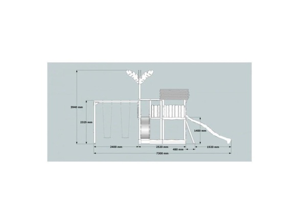 Játszótér Česká Manufaktura Čikita Plus