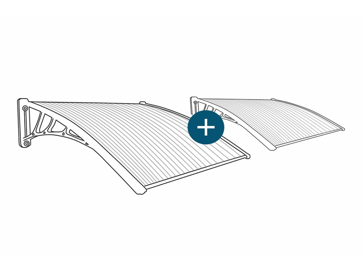 Vchodová strieška Scobax Catania