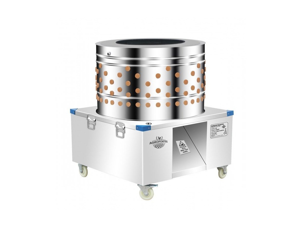 Scobax Bubnová škubačka na drůbež - velikost XXL - kuřata, kachny, husy, krůty - do 32 kg.