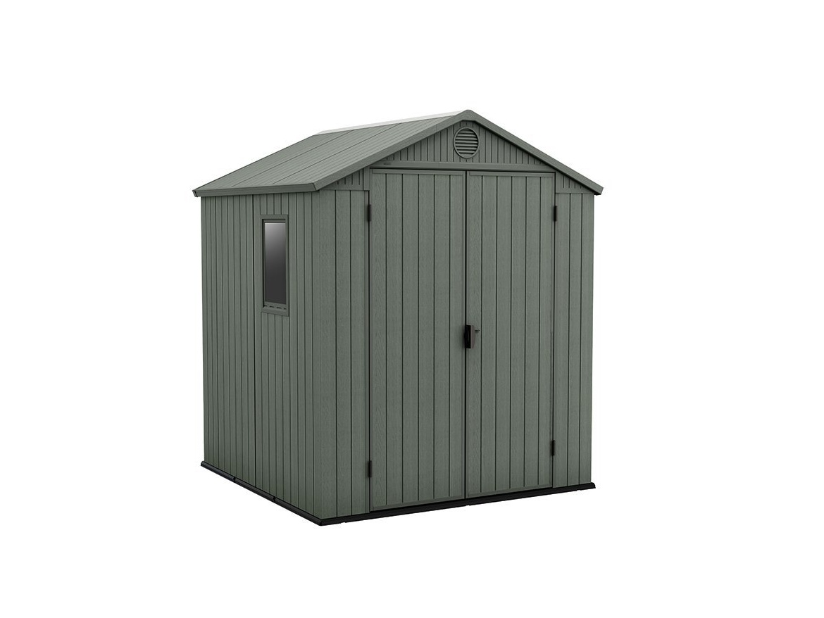 Keter Zahradní domek  Darwin 6 x 6 zelený, s podlahou