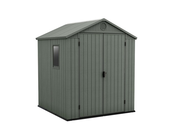 Keter Zahradní domek  Darwin 6 x 6 zelený, s podlahou