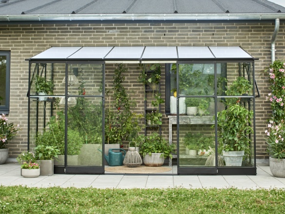 Zimní zahrada Halls Qube Lean-to Wall