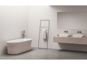 Ravak ES 080.00CR.RB07G Vaňová batéria do podlahy pre R-box, so sprchovým setom, chróm