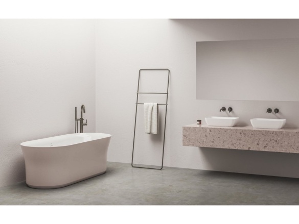 Ravak ES 080.60GLB.RB07G Vanová baterie do podlahy bez tělesa, se sprchovým setem, Gold Brushed